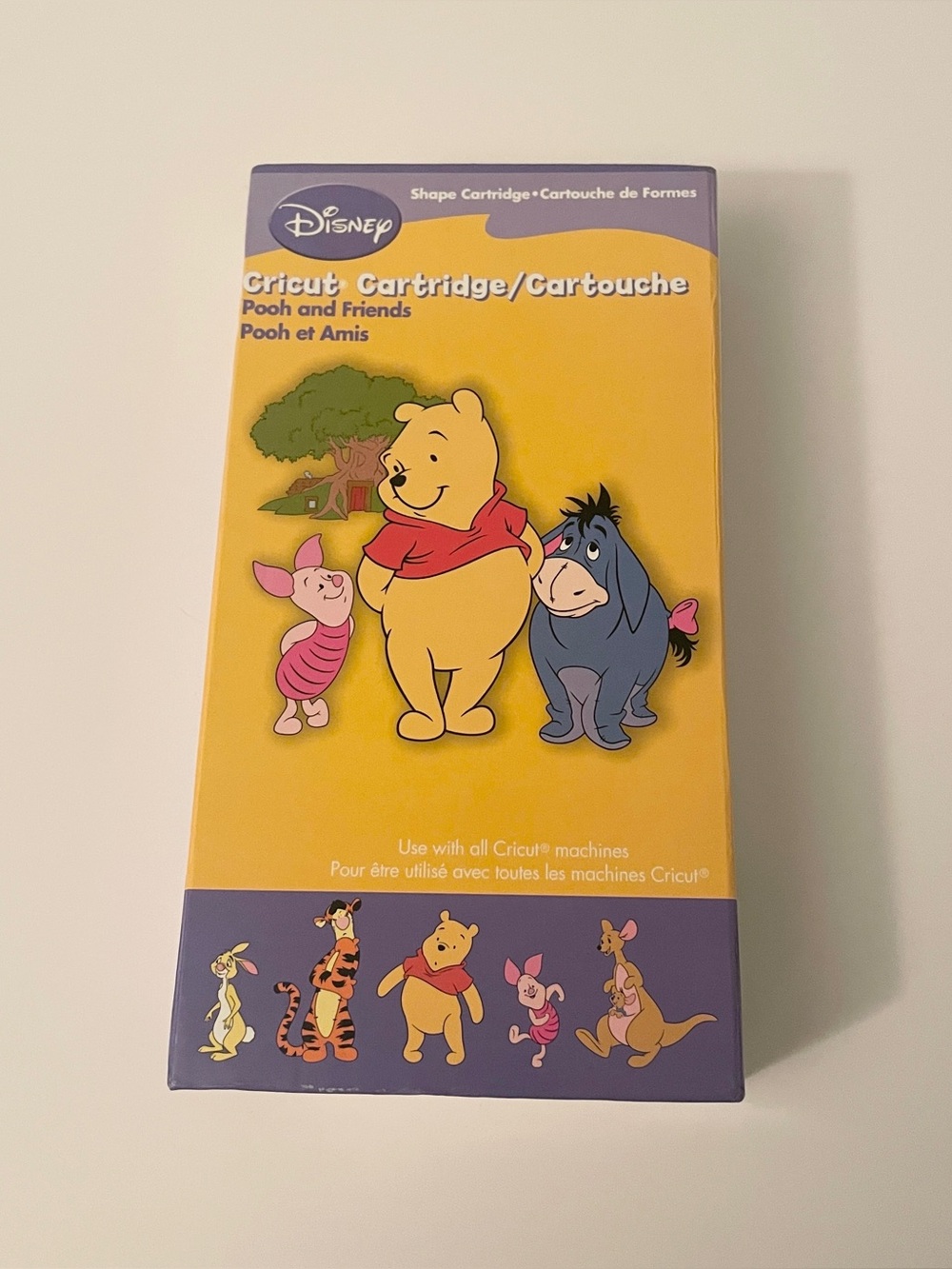 Cricut Disney Pooh and Friends Complete Set with Keypad Overlay & Manual
